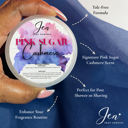 Body Dusting Powder Scented - Gentle - Fine Powder Talc-Free Fragrance