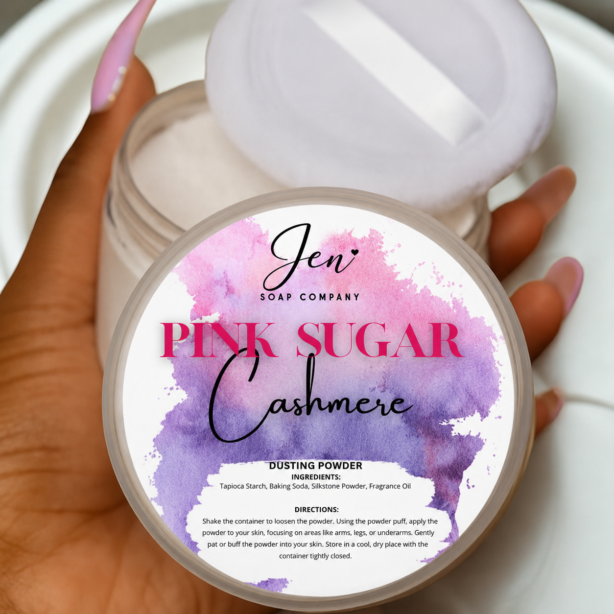 Body Dusting Powder Scented - Gentle - Fine Powder Talc-Free Fragrance